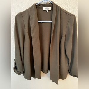 Medium olive green blazer